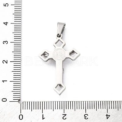 Non-Tarnish 304 Stainless Steel Pendants STAS-D087-02P-1-1