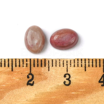 Natural Rhodonite Cabochons G-A094-01B-47-1