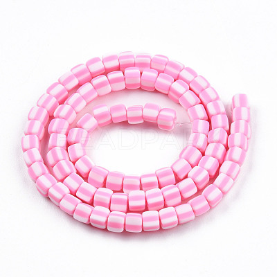 Handmade Polymer Clay Beads Strands CLAY-N010-074-08-1