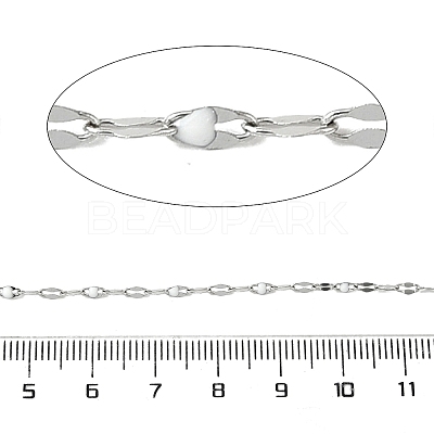 304 Stainless Steel Dapped Chains CHS-H036-01P-07-1