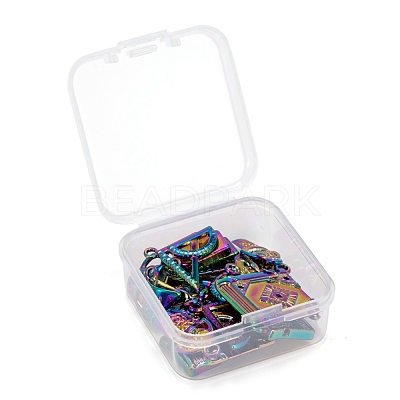 20Pcs 5 Style Alloy Pendants for Teachers' Day FIND-LS0001-27MC-1