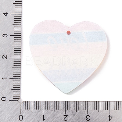 Rainbow Theme Acrylic Pendants MACR-U003-01B-1