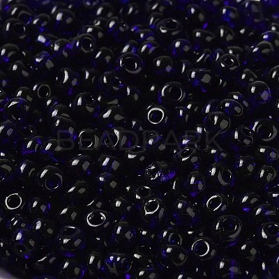 Transparent Colours Glass Seed Beads X1-SEED-P006-02A-11-1