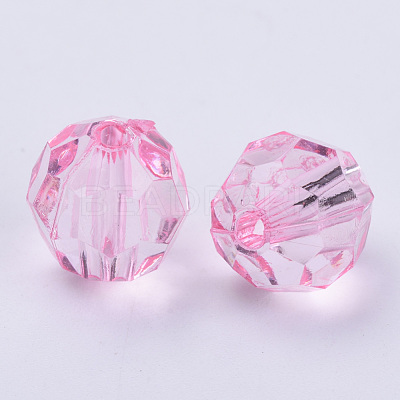 Transparent Acrylic Beads TACR-Q257-14mm-V03-1