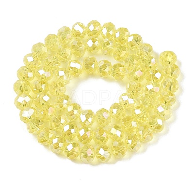 Electroplate Glass Beads Strands LS-EGLA-A044-T8mm-B29-1