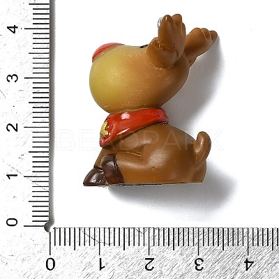 Christmas Theme Opaque Resin Pendants RESI-I336-01P-02-1