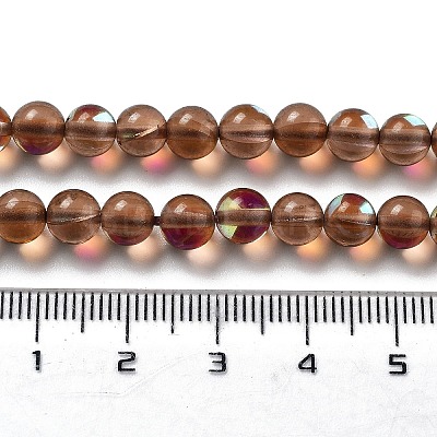 Synthetic Moonstone Beads Strands G-P528-J01-02-1