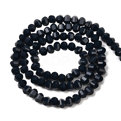 Opaque Glass Beads Strands GLAA-G125-01C-07-1