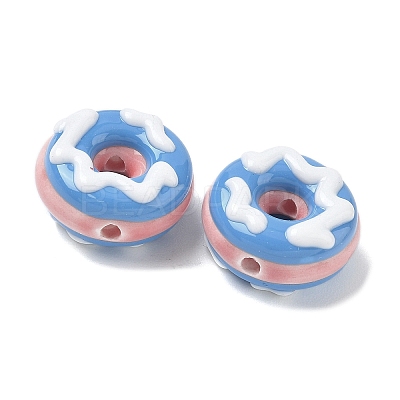 Handmade Porcelain Enamel Beads PORC-K003-09H-1