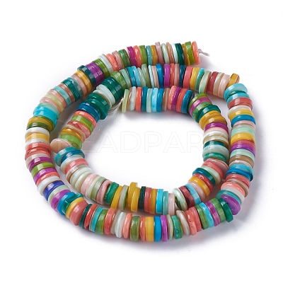 Natural Freshwater Shell Beads Strands BSHE-I016-04F-1