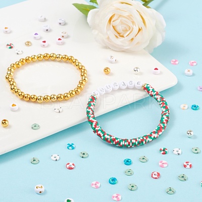DIY Polymer Clay Beads Bracelet Making Kits DIY-FS0002-29-1
