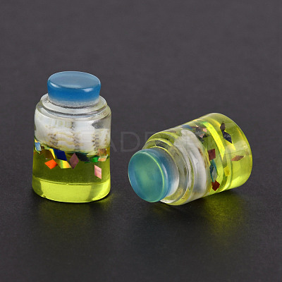 Transparent Resin Beads RESI-WH0020-023-1