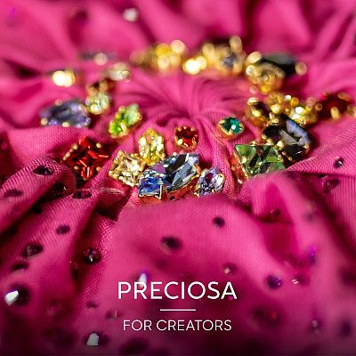 Preciosa® MAXIMA Crystal Fancy Stones X-PRC-FA6-90090-1