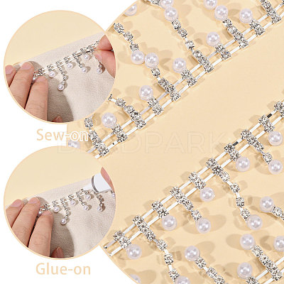 Round Crystal Glass Rhinestone Cup Chains DIY-GL0005-74-1