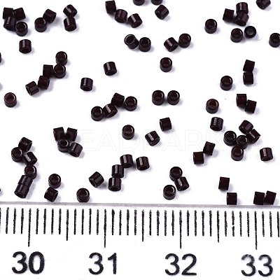 FGB 11/0 Grade A Baking Paint Glass Seed Beads SEED-S030-1020-1