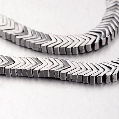 Electroplate Non-magnetic Synthetic Hematite Bead Strands G-F300-19-01-1