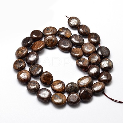 Natural Bronzite Nuggets Beads Strands G-J336-07-1