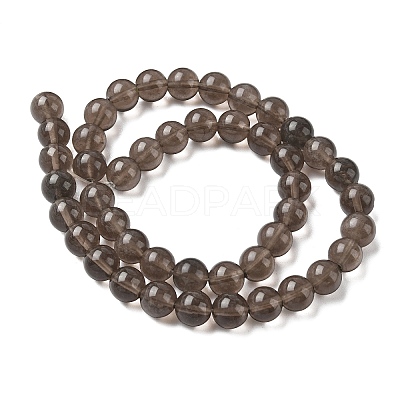 Natural Ice Obsidian Beads Strands G-P590-A01-8mm-01-1