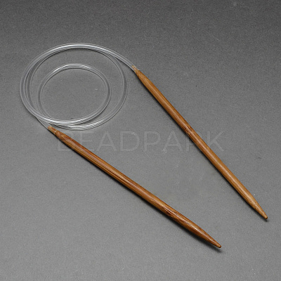 Rubber Wire Bamboo Circular Knitting Needles TOOL-R056-5.0mm-02-1