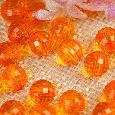 Transparent Acrylic Beads TACR-NH0001-G-07-1