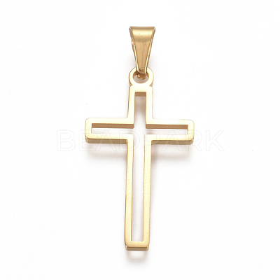 304 Stainless Steel Pendants Ion Plating(IP) STAS-G217-13G-1