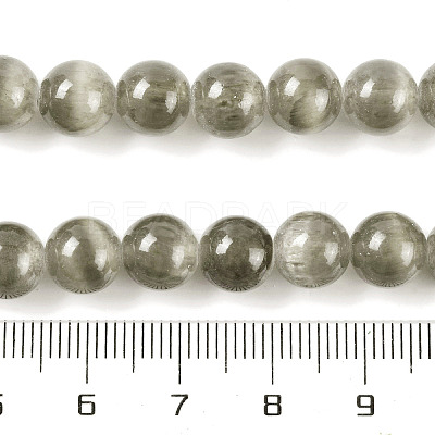Natural Selenite Beads Strands G-C142-01B-01-1