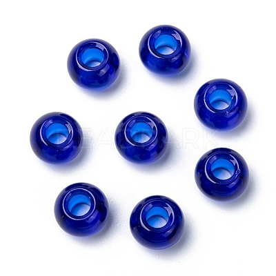Glass European Beads GDA006-001-1