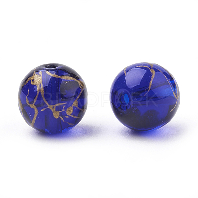 Drawbench Transparent Glass Beads GLAD-Q017-01-8mm-1