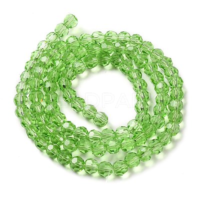 Transparent Glass Beads EGLA-A035-T6mm-D09-1