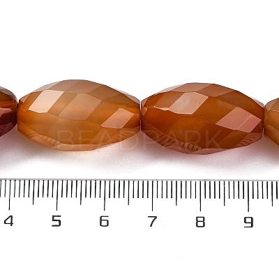 Natural Carnelian Beads Strands G-G177-A01-01-1