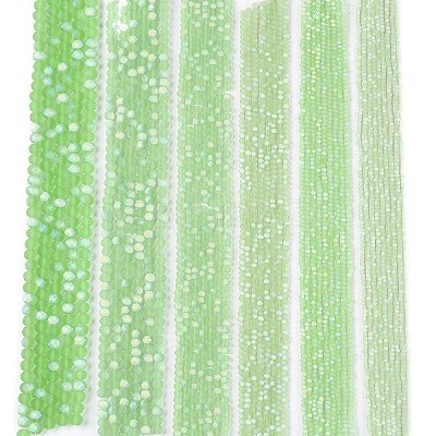 Transparent Glass Beads Strands LS-EGLA-A044-T1mm-MB09-1