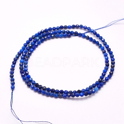 Natural Lapis Lazuli Beads Strands LS-G-D165-A-3mm-1