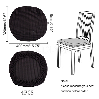Polyester Dustproof Chair Cover FIND-WH0125-07A-1