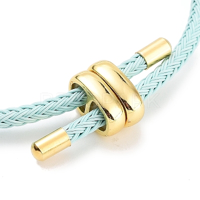 Braided Steel Wire Bracelets Making BJEW-H610-02G-09-1