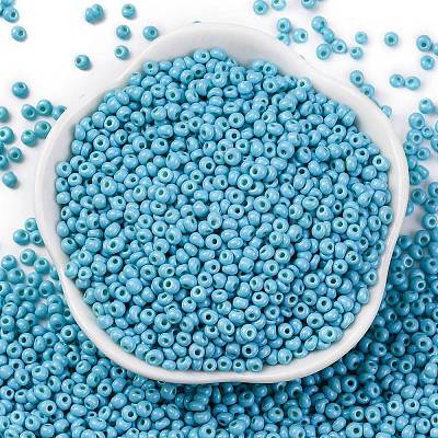 8/0 Baking Paint Glass Seed Beads SEED-M012-02A-46-1