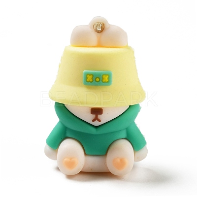 PVC Plastic Pendants KY-D016-08-1