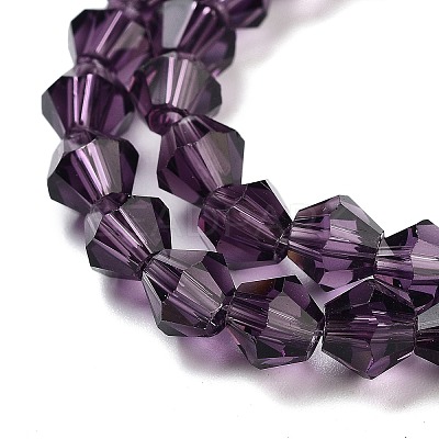 Imitation Austrian Crystal 5301 Bicone Beads LS-GLAA-S026-6mm-03-1