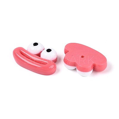 Opaque Resin Decoden Cabochons RESI-N051-15C-1