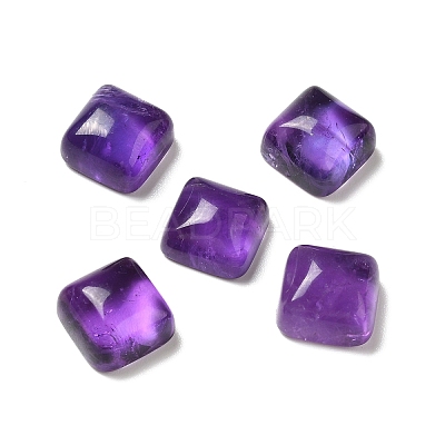 Natural Amethyst Cabochons G-H282-01A-1