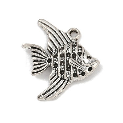 Tibetan Style Alloy Pendants PALLOY-V008-01E-AS-1