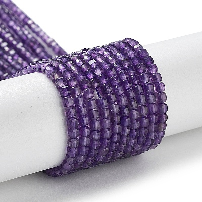 Natural Amethyst Beads Strands X-G-J400-A03-01-1