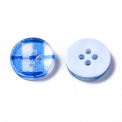 Resin Buttons BUTT-N017-01D-1
