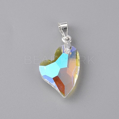 Electroplate Glass Pendants FIND-TAC0009-67S-01-1