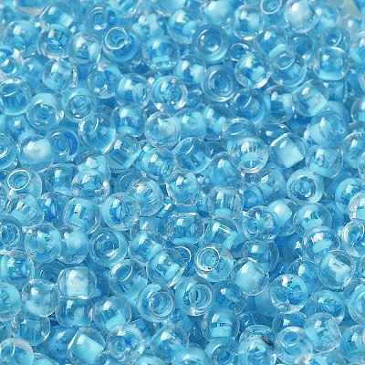 Transparent Glass Round Seed Beads SEED-B001-05A-19-1