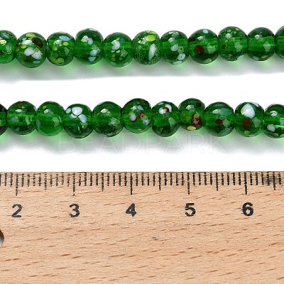Handmade Lampwork Beads Strands LAMP-H071-01A-02-1