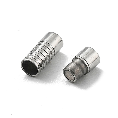 304 Stainless Steel Magnetic Clasps STAS-B082-02A-P-1
