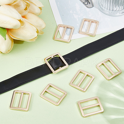 10Pcs Alloy Rectangle Buckles FIND-CY0001-97KCG-1