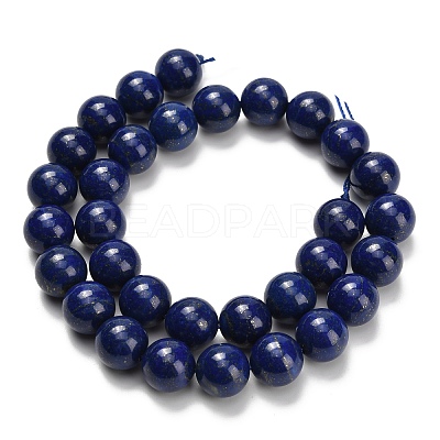 Natural Lapis Lazuli Beads Strands G-L642-B05-12mm-1
