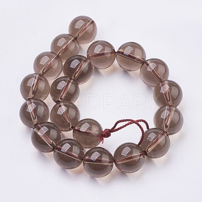 Smoky Quartz Beads Strands X-G-C076-10mm-4-1