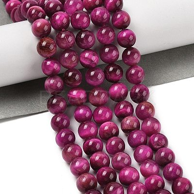 Natural Tiger Eye Beads X1-G-B133-A02-8MM-05-1